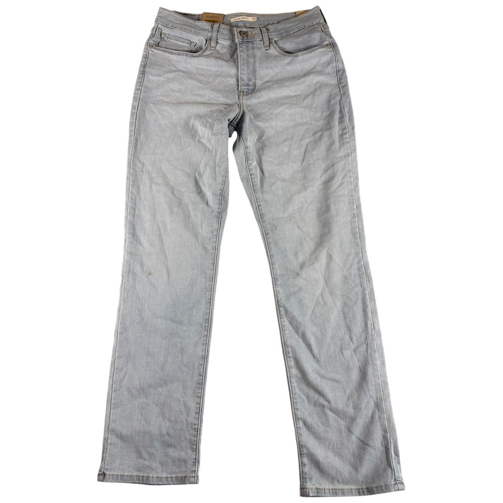 Levi's Classic Straight Women's Jeans Size 10 Light Wash Mid Rise Stretch New
